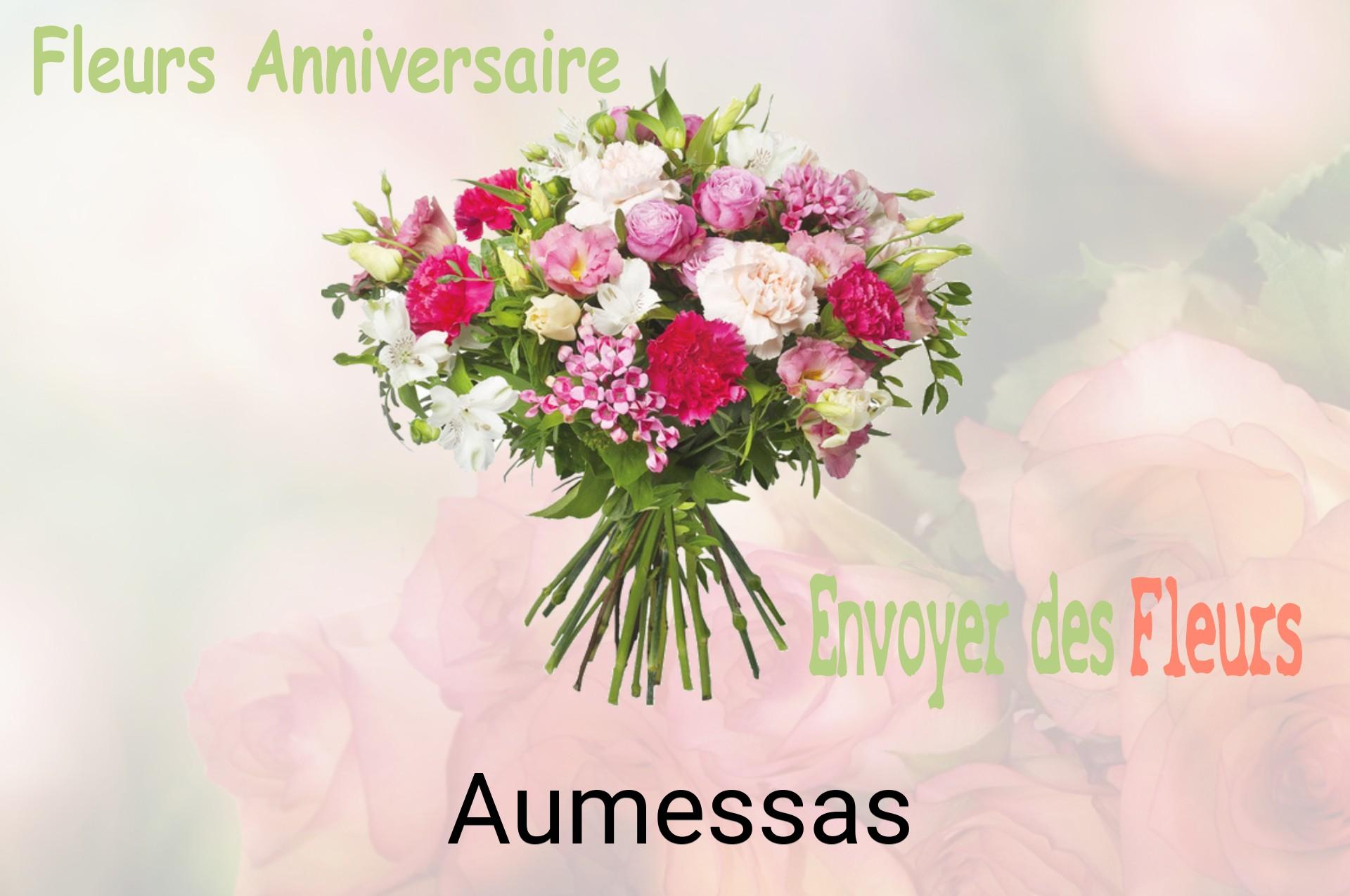 Bouquet de fleurs d’anniversaire livré à Aumessas